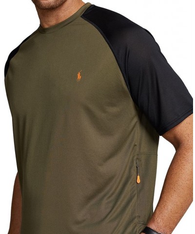 Men's Big & Tall Performance T-Shirt Green $41.34 T-Shirts