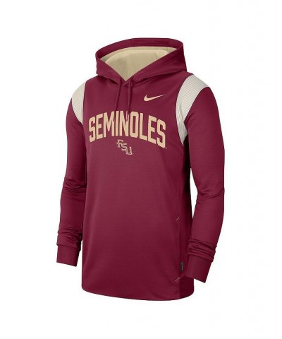 Men's Garnet Florida State Seminoles 2022 Game Day Sideline Performance Pullover Hoodie $38.95 Sweatshirt