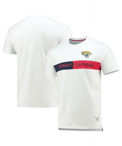 Men's White Jacksonville Jaguars Core T-shirt $31.19 T-Shirts