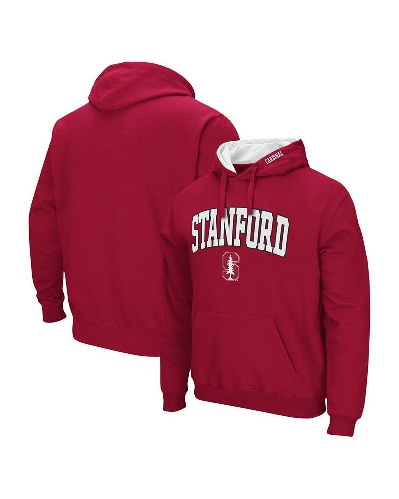 Men's Cardinal Stanford Cardinal Arch Logo 3.0 Pullover Hoodie $25.80 Sweatshirt