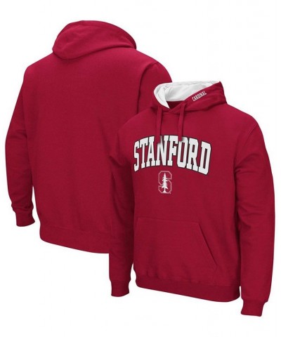 Men's Cardinal Stanford Cardinal Arch Logo 3.0 Pullover Hoodie $25.80 Sweatshirt