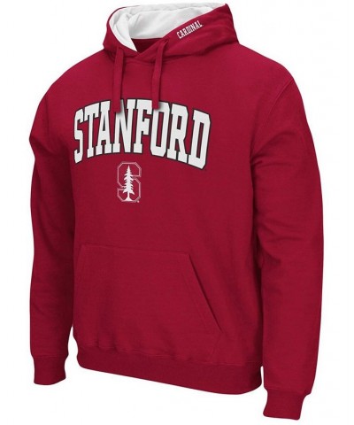 Men's Cardinal Stanford Cardinal Arch Logo 3.0 Pullover Hoodie $25.80 Sweatshirt