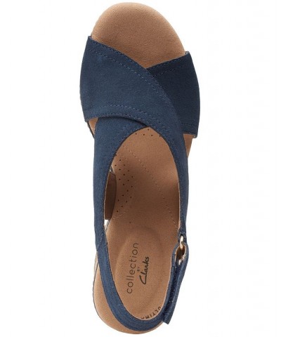 Women's Giselle Cove Sandals Blue $41.42 Shoes