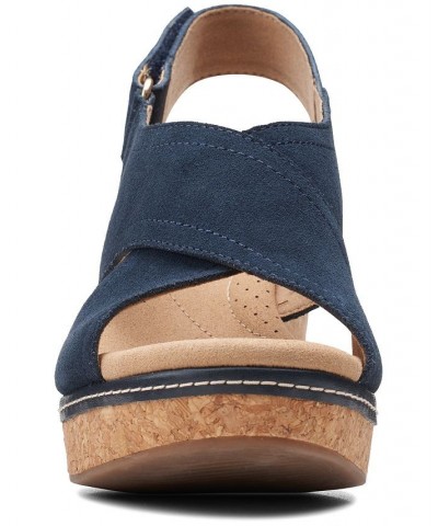 Women's Giselle Cove Sandals Blue $41.42 Shoes