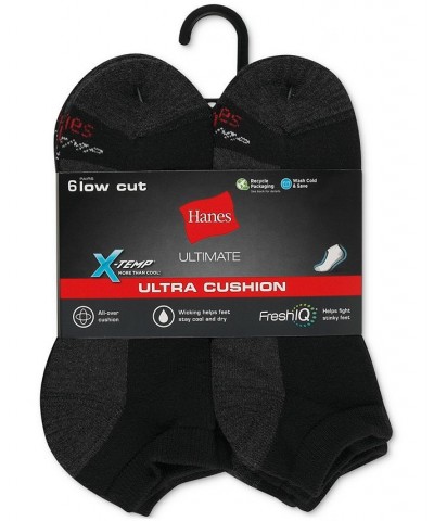 Men's 6-Pk. Ultimate Xtemp Ultra Cushion Low Cut Socks Black $11.96 Socks