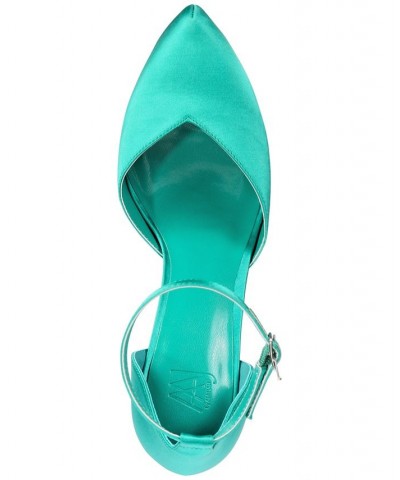 Women's Satiya Platform Dress Sandals Green $62.40 Shoes