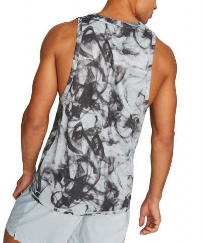 Men's Run Favorite Graphic Logo Tank Black $26.10 T-Shirts