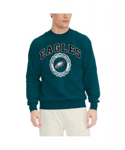 Men's Midnight Green Philadelphia Eagles Ronald Crew Sweatshirt $36.00 Sweatshirt