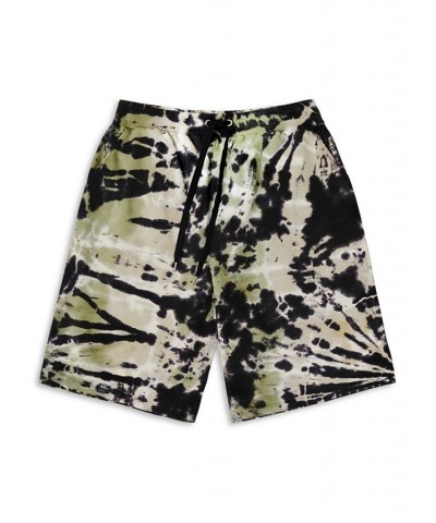 Men's Tie-Dye Drawstring Shorts Green $31.00 Shorts