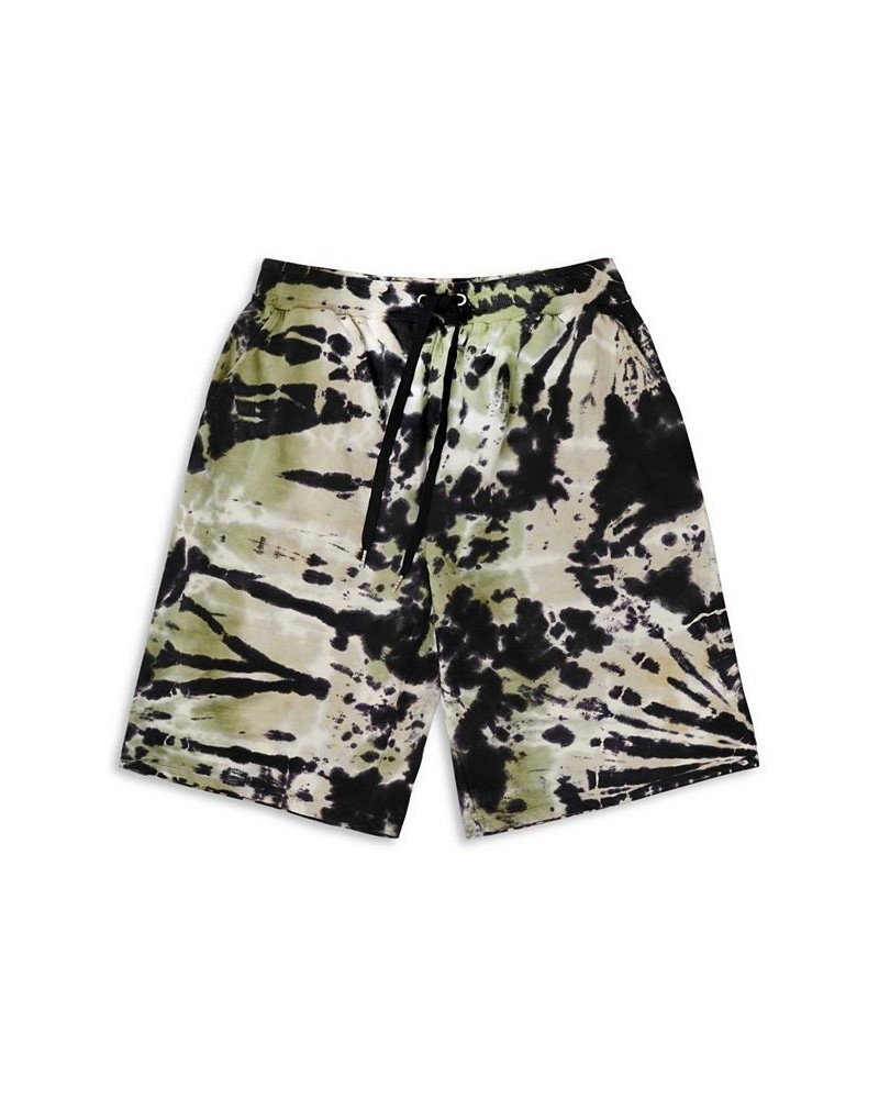 Men's Tie-Dye Drawstring Shorts Green $31.00 Shorts