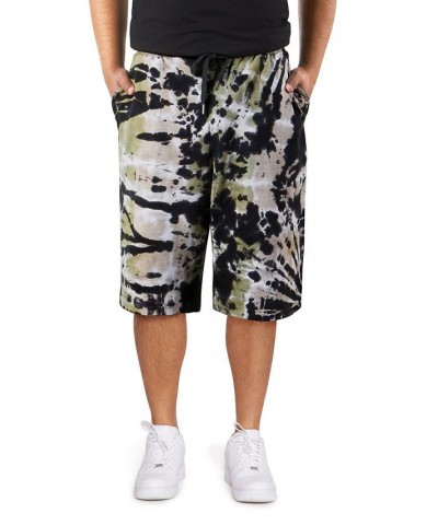 Men's Tie-Dye Drawstring Shorts Green $31.00 Shorts