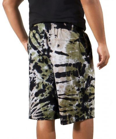 Men's Tie-Dye Drawstring Shorts Green $31.00 Shorts