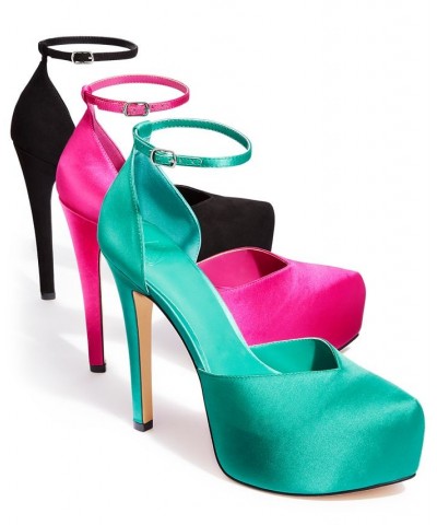 Women's Satiya Platform Dress Sandals Green $62.40 Shoes