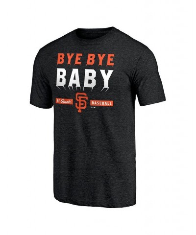 Men's Branded Heathered Black San Francisco Giants Hometown Collection Tri-Blend T-shirt $20.51 T-Shirts