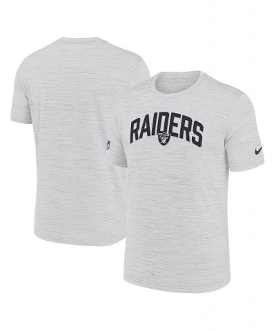 Men's White Las Vegas Raiders Velocity Athletic Stack Performance T-shirt $20.39 T-Shirts