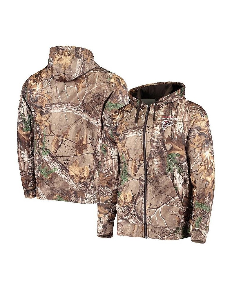 Men's Realtree Camo Atlanta Falcons Trophy Tech Fleece Full-Zip Hoodie $43.45 Sweatshirt