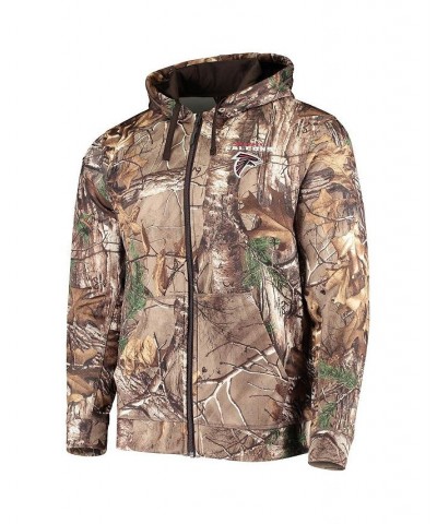 Men's Realtree Camo Atlanta Falcons Trophy Tech Fleece Full-Zip Hoodie $43.45 Sweatshirt