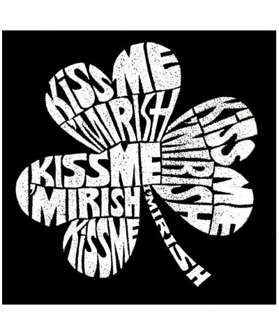 Men's Word Art T-Shirt - Kiss Me I'M Irish Black $20.99 T-Shirts