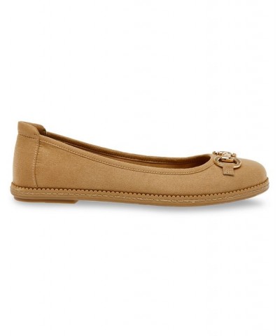 Women's Elysse Round Toe Flats PD02 $34.88 Shoes