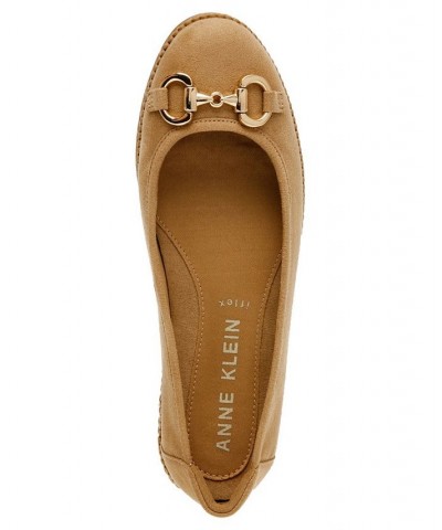 Women's Elysse Round Toe Flats PD02 $34.88 Shoes