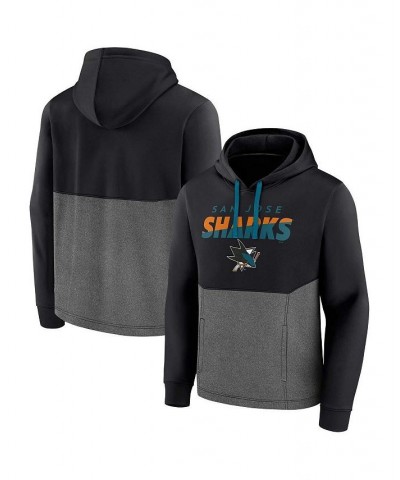 Men's Branded Black San Jose Sharks Slash Attack Pullover Hoodie $33.12 Sweatshirt