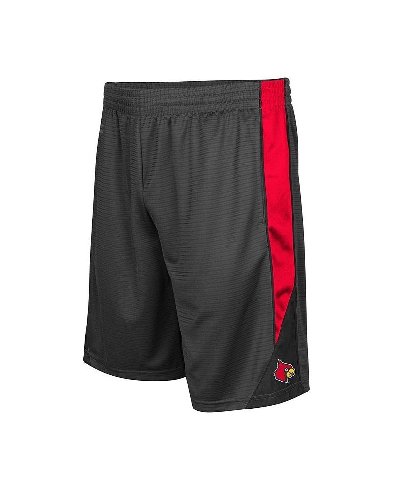 Men's Charcoal Louisville Cardinals Turnover Shorts $23.19 Shorts