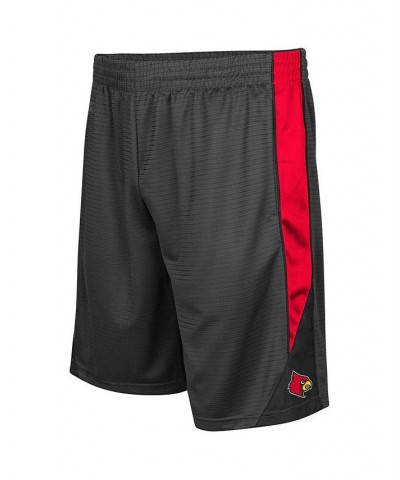 Men's Charcoal Louisville Cardinals Turnover Shorts $23.19 Shorts