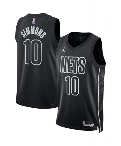 Men's Brand Ben Simmons Black Brooklyn Nets 2022/23 Statement Edition Swingman Jersey $61.10 Jersey