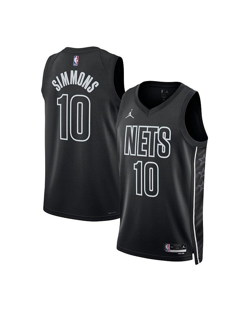 Men's Brand Ben Simmons Black Brooklyn Nets 2022/23 Statement Edition Swingman Jersey $61.10 Jersey