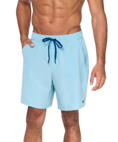 Men's Quick-Dry 7" Core Volley Swim Shorts Light Blue $17.97 Swimsuits