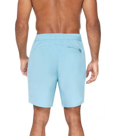 Men's Quick-Dry 7" Core Volley Swim Shorts Light Blue $17.97 Swimsuits