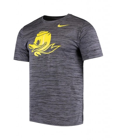 Men's Black Oregon Ducks Tonal Velocity Legend T-shirt $22.35 T-Shirts