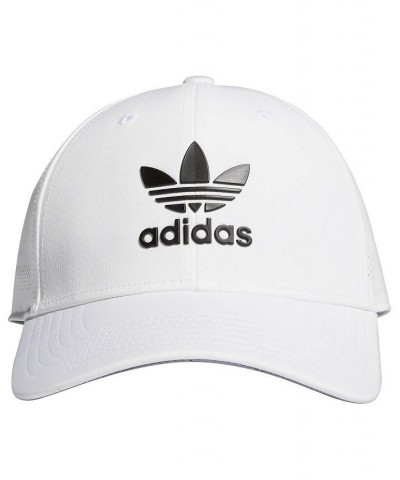 Men's White Logo Beacon Pre-Curve Adjustable Hat $20.89 Hats