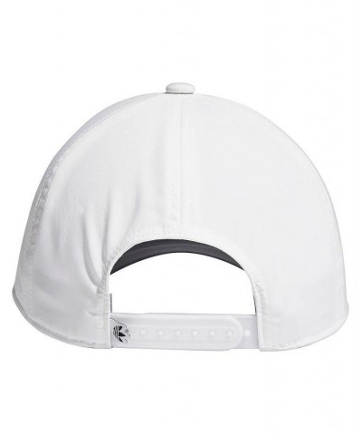 Men's White Logo Beacon Pre-Curve Adjustable Hat $20.89 Hats