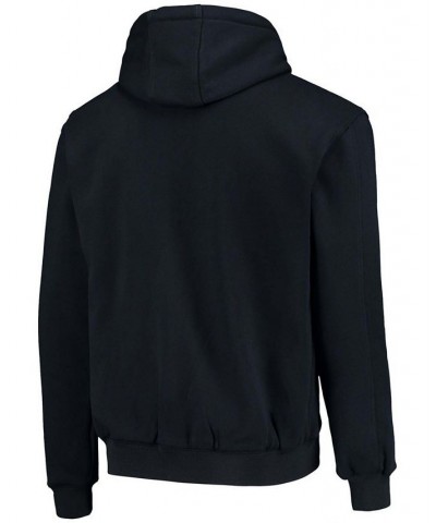 Men's Navy New England Patriots Craftsman Thermal Lined Full-Zip Hoodie $38.85 Sweatshirt