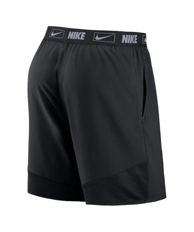 Men's Black Colorado Rockies Bold Express Performance Shorts $24.75 Shorts