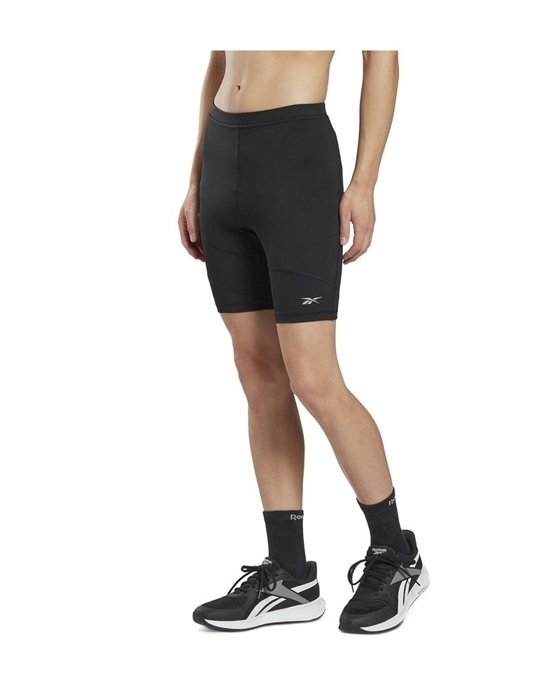 Men's Compression-Fit Running Shorts Black $22.80 Shorts