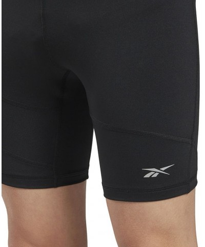 Men's Compression-Fit Running Shorts Black $22.80 Shorts