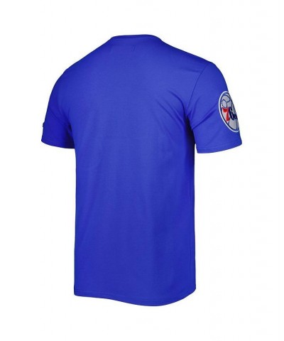 Men's Royal Philadelphia 76ers Hometown Chenille T-shirt $35.00 T-Shirts