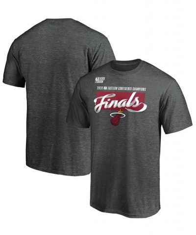 Men's Heathered Charcoal Miami Heat 2020 Eastern Conference Champions Locker Room T-shirt $18.00 T-Shirts