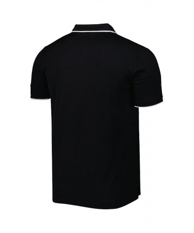 Men's Black Canada Soccer Collegiate Polo Shirt $27.30 Polo Shirts