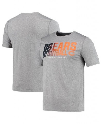 Men's Heathered Gray Chicago Bears Combine Authentic Game On T-shirt $15.36 T-Shirts