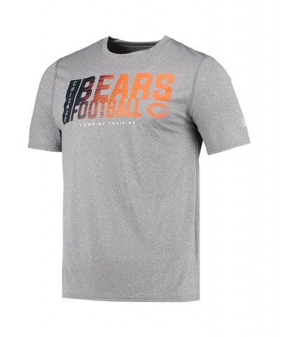 Men's Heathered Gray Chicago Bears Combine Authentic Game On T-shirt $15.36 T-Shirts