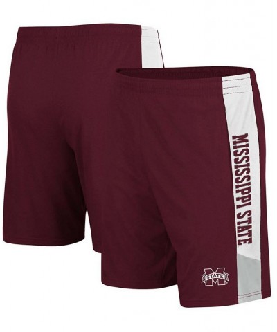 Men's Maroon Mississippi State Bulldogs Wonkavision Shorts $13.60 Shorts