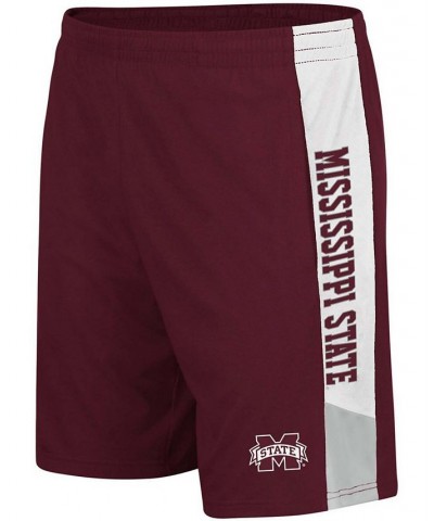 Men's Maroon Mississippi State Bulldogs Wonkavision Shorts $13.60 Shorts