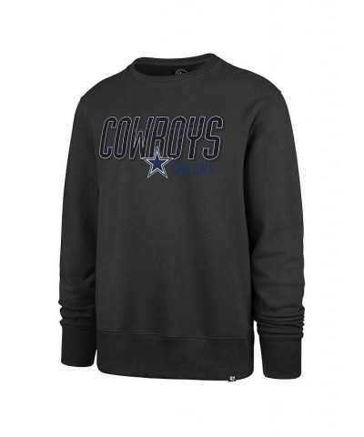 Men's '47 Navy Dallas Cowboys Locked In Headline Pullover Sweatshirt $32.80 Sweatshirt