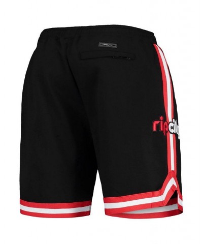 Men's Damian Lillard Black Portland Trail Blazers Team Player Shorts $42.32 Shorts