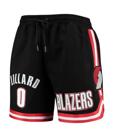 Men's Damian Lillard Black Portland Trail Blazers Team Player Shorts $42.32 Shorts