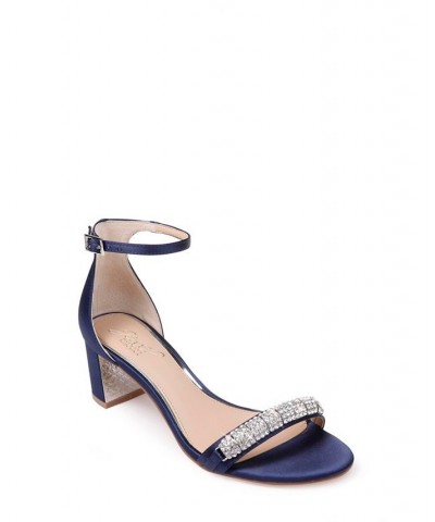 Women's Ramsey Evening Sandals Blue $39.21 Shoes