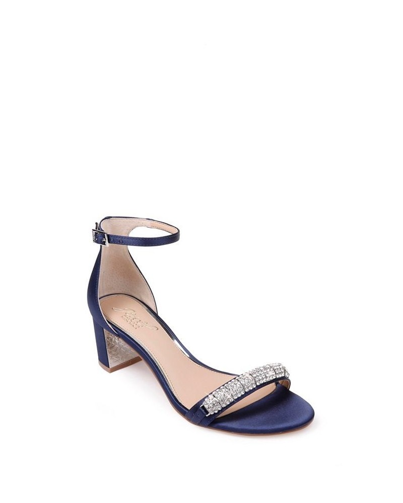 Women's Ramsey Evening Sandals Blue $39.21 Shoes